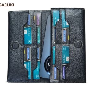 Sajuki Handmade Premium Cow Leather Wallet for Men