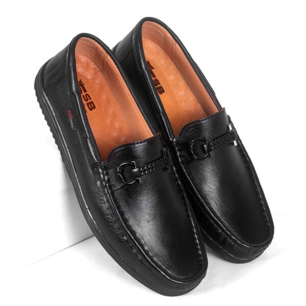 Men’s Luxe Genuine Leather Moccasin Loafers - Image 3