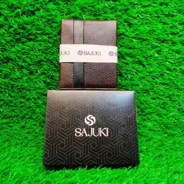 Men's Black Leather Wallet - Image 3