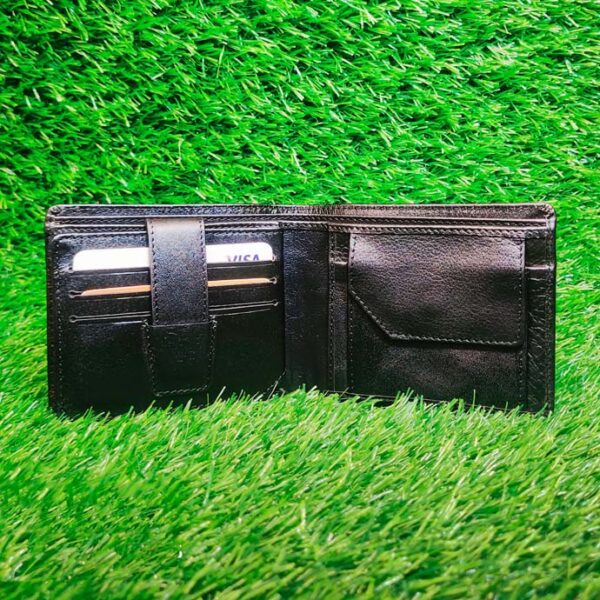 Classic Bifold Leather Wallet - Image 2